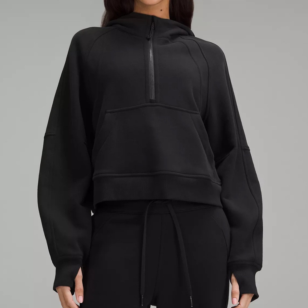 Scuba Oversized Half-Zip Hoodie (M/L)